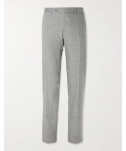 Elegant Slim Fit Stretch Formal Trousers