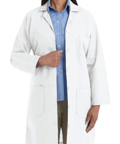 Button Down Lab Coat