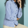 Women's Long Sleeve Check Shirt