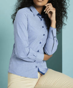 Women's Long Sleeve Check Shirt