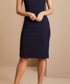 Contemporary Slash Neck Dress